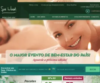 Spaweek.com.br(Spa Week) Screenshot