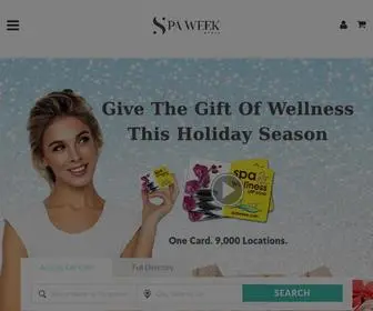 Spaweek.com(Find spa deals and spa discounts year) Screenshot