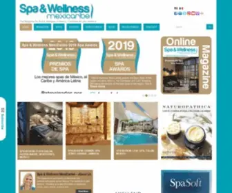 Spawellnessmexico.com(Spa & Wellness Mexicaribe) Screenshot