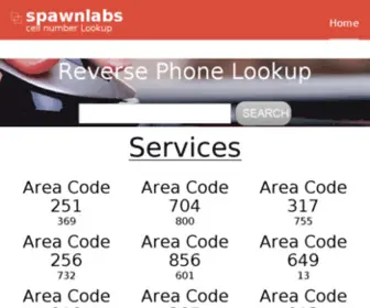 Spawnlabs.com(Spawnlabs) Screenshot