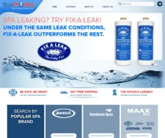 Spaworkssupply.com(Jacuzzi Brand Parts) Screenshot