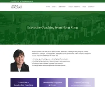 Spaxman.com.hk(One of the pioneers of executive coaching in Hong Kong) Screenshot