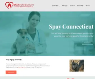 Spayct.org(Spay CT) Screenshot