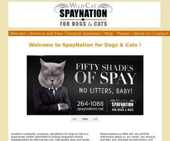 Spaynation.net(SpayNation for Dogs and Cats) Screenshot