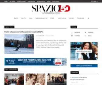 Spazio50.org(Il portale degli over 50) Screenshot