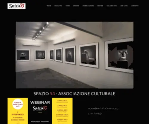 Spazio53.com(Spazio 53) Screenshot