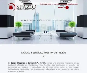 Spazioec.com(Bienvenido a Spazio) Screenshot