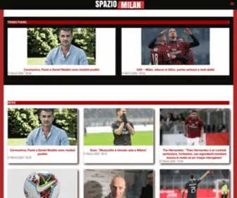 Spaziomilan.it(News Milan) Screenshot