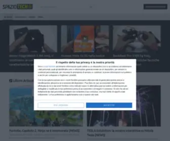 Spaziotech.tv(Homepage) Screenshot