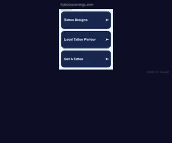 Spbodypiercings.com(SP Body Piercings) Screenshot