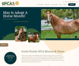 Spca-Sofla.org(South Florida SPCA) Screenshot
