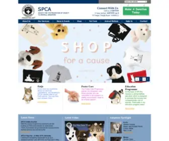 Spca.org.sg(SPCA Singapore) Screenshot