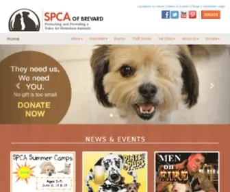 Spcanorthbrevard.com(SPCA of North Brevard) Screenshot