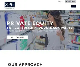 Spcap.com(Swander Pace Capital) Screenshot
