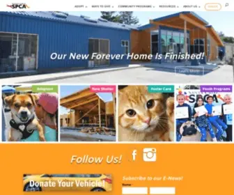Spcasc.org(The Santa Cruz SPCA) Screenshot