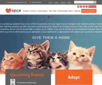 Spcastjohns.org(SPCA St) Screenshot