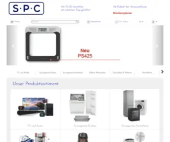 SPC.ch(SPC Electronics AG) Screenshot