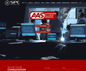 SPC.com.lb(We are security service providers.Our mission) Screenshot