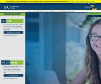 SPC.edu(Petersburg College) Screenshot