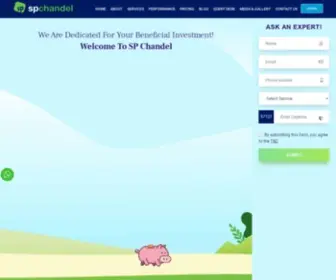 SPchandel.com(SP Chandel) Screenshot