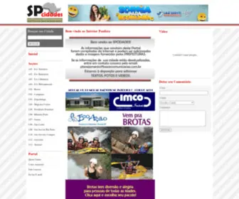 Spcidades.com.br(Interior SP) Screenshot