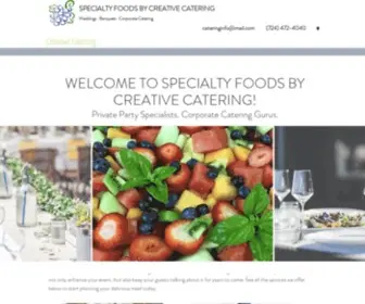 SPCLTyfoods.com(Caterer) Screenshot