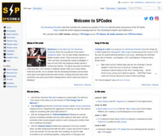 Spcodex.wiki(Spcodex wiki) Screenshot