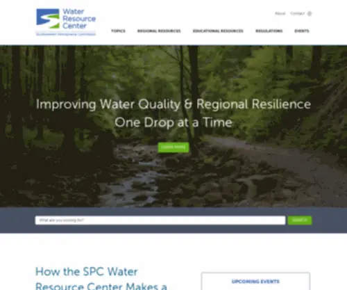 SPcwater.org(SPC Water Resource Center) Screenshot
