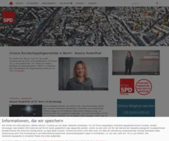 SPD-Bonn.de(SPD Bonn) Screenshot