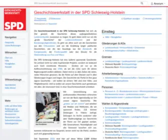 SPD-Geschichtswerkstatt.de(SPD Geschichtswerkstatt) Screenshot