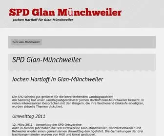 SPD-Glan-Muenchweiler.de(SPD Glan) Screenshot