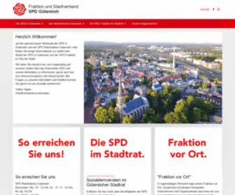 SPD-Guetersloh.de(Gütersloh) Screenshot