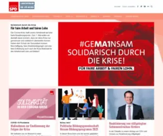 SPD-Hessen.de(SPD Hessen) Screenshot