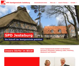 SPD-Jesteburg.de(SPD Samtgemeinde Jesteburg) Screenshot