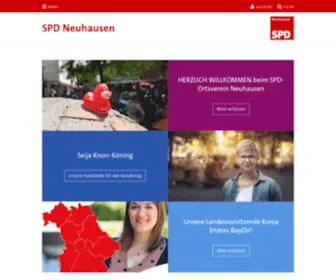 SPD-Neuhausen.de(SPD Neuhausen) Screenshot