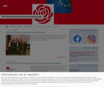 SPD-Niederschoenhausen.de(Startseite) Screenshot