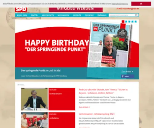 SPD-Nuernberg.de(Nürnberg) Screenshot