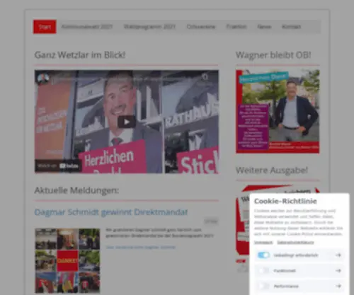 SPD-Wetzlar.de(Ganz Wetzlar im Blick) Screenshot
