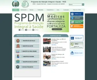 SPDmpais.org.br(SPDM PAIS) Screenshot