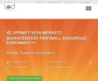 SPD.net.tr(SPDNet: Web Hosting) Screenshot