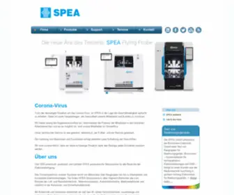 Spea-ATE.de(SPEA Deutschland) Screenshot