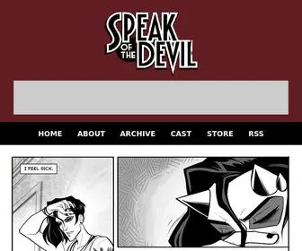 Speakdevil.com(Speak of the Devil) Screenshot