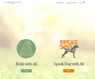 Speakdogwithali.co.uk(Calm Kind Happy with Ali) Screenshot