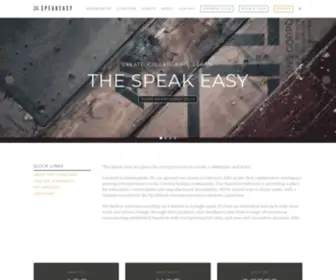 Speakeasyindy.com(Indianapolis Collaborative Workspace) Screenshot