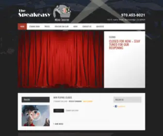Speakeasymovies.com(The Speakeasy Movie Theatre) Screenshot
