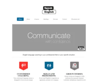 Speakenglish.se(Speak English Language services) Screenshot