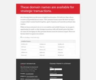 Speaker.com(Domain Owned by MicroStrategy) Screenshot