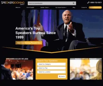 Speakerbookingagency.com(Speakerbookingagency) Screenshot