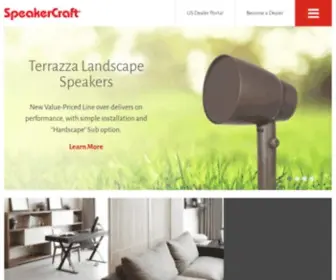 Speakercraft.com Screenshot