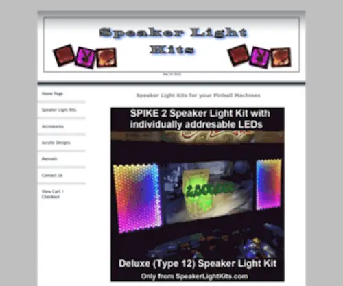 Speakerlightkits.com(Speakerlightkits) Screenshot
